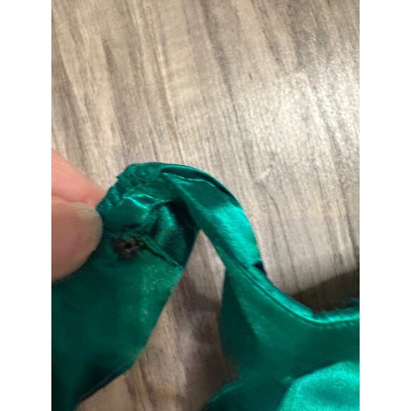 Signature Robbie Bee Baby Doll Y2K Silk Maxi Dress Whimsigoth RenFest Fairy 16 - Picture 9 of 12